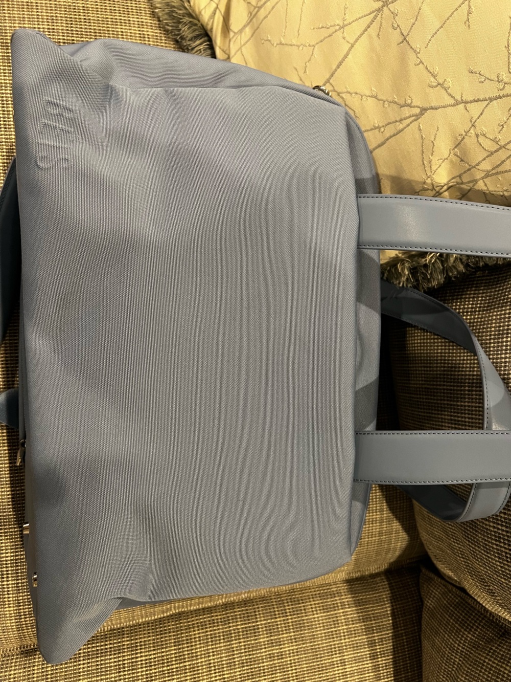Beis The Duffle In Dusty Blue View 2